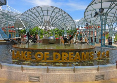 Lake of Dreams at Resorts World Sentosa in Singapore