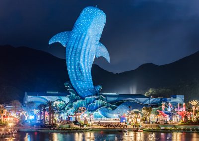 The Lagoon Spectacular at Chimelong Ocean Kingdom in Hengqin, Zhuhai, China