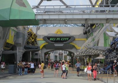Sci-Fi City at Universal Studios Singapore
